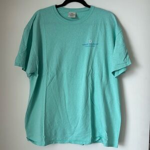 Seafoam green Simply Southern T-shirt